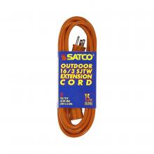 Satco 93/5035 - 15 FT 16-3 SJTW ORANGE OUTDOOR