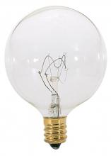Satco A3922 - 25W G16 1/2 2RD CAND CLR 130V