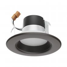 Satco S11834 - 7WLED/RDL/4/CCT-SEL/120V/BZ