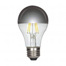 Satco S12421 - 6A19/SLV/LED/E26/927/120V