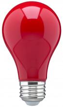 Satco S14984 - 8A19/RED/LED/E26/120V