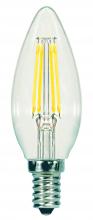 Satco S21706 - 5.5W CTC/LED/27K/CL/120V/2CD