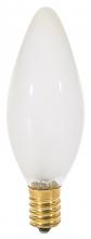 Satco S3381 - 40W TORP FROST EURO E-14