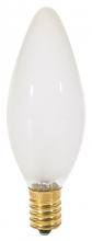 Satco S3382 - 60W TORP FROST EURO E-14