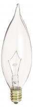 Satco S3775 - 40W TT CAND CLR