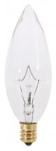 Satco S3782 - 25W TORP CAND CLR