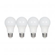 Satco S39597 - 9.5A19/LED/850/ND/120V/4PK