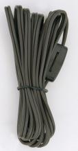 Satco S70/107 - 8'BROWN CORD,SWITCH,PLUG