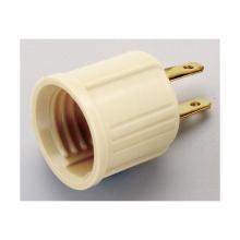 Satco S70/544 - BAKELITE IVORY SOCKET ADAPTER