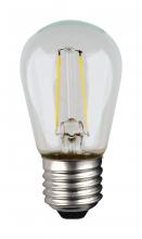 Satco S8027 - 1WS14/LED/CL/822/120V/ND/4PK