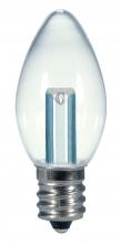 Satco S9156 - 0.5W C7/CL/LED/120V/CD