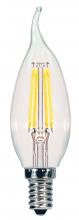 Satco S9962 - 5.5W CFC/LED/27K/CL/120V