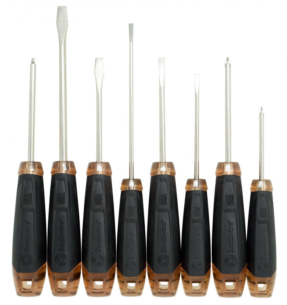 SDSET8US 8 PIECE SCREWDRIVER SET<span class=' ItemWarning' style='display:block;'>Item is usually in stock, but we&#39;ll be in touch if there&#39;s a problem<br /></span>