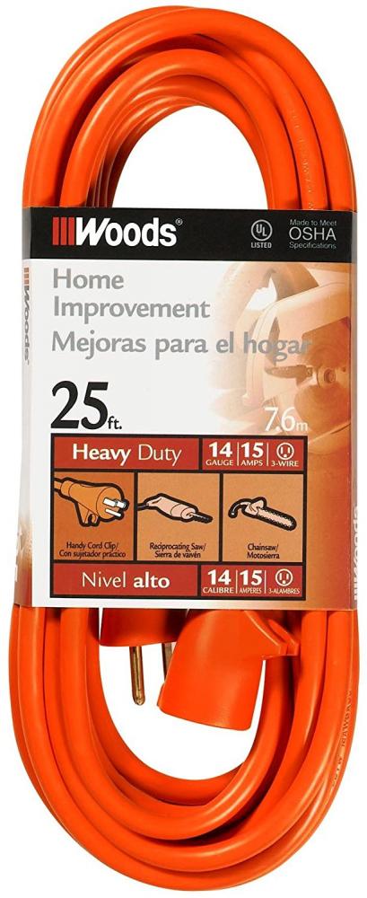 EXTCORD- 14/3 SJTW 25&#39; ORANGE W<span class=' ItemWarning' style='display:block;'>Item is usually in stock, but we&#39;ll be in touch if there&#39;s a problem<br /></span>