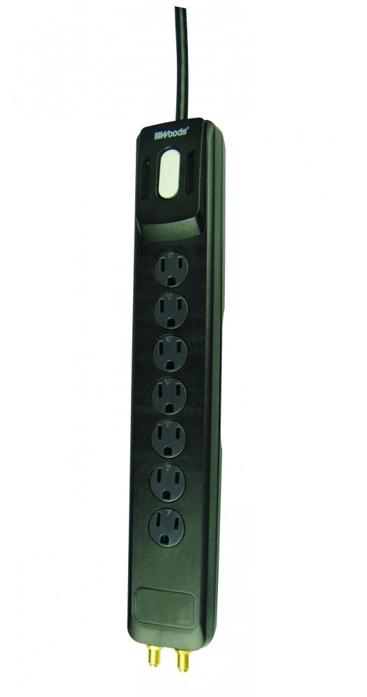 SURGE- PROTECTOR 7-OUT COAX 2480J 6&#39; RS<span class=' ItemWarning' style='display:block;'>Item is usually in stock, but we&#39;ll be in touch if there&#39;s a problem<br /></span>