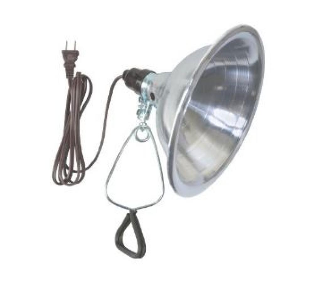 LIGHT- CLAMP WITH 6&#39; CORD 8.5&#34; REFLECTOR<span class=' ItemWarning' style='display:block;'>Item is usually in stock, but we&#39;ll be in touch if there&#39;s a problem<br /></span>