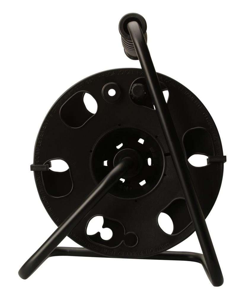 CORDSTOR- BLK STORAGEREEL W/METALSTAND W<span class=' ItemWarning' style='display:block;'>Item is usually in stock, but we&#39;ll be in touch if there&#39;s a problem<br /></span>