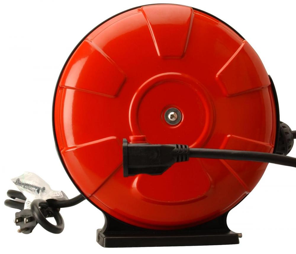 CORDSTOR- 14/3 SJTW 30&#39; RETRACT LOCK SW<span class=' ItemWarning' style='display:block;'>Item is usually in stock, but we&#39;ll be in touch if there&#39;s a problem<br /></span>