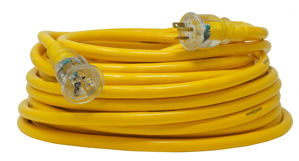 EXTCORD- 10/3 SJTW 100&#39; 5-20P/R YELLW YJ<span class=' ItemWarning' style='display:block;'>Item is usually in stock, but we&#39;ll be in touch if there&#39;s a problem<br /></span>