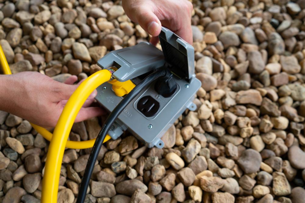 TIMER- OUTDOOR 3 OUTLET POWER STAKE WITH<span class=' ItemWarning' style='display:block;'>Item is usually in stock, but we&#39;ll be in touch if there&#39;s a problem<br /></span>