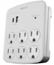 Southwire 41080 - SURGE- USB 6OUT 2.4A USB-A&C PORTS 1000J