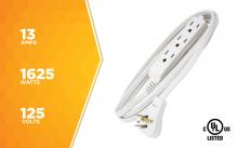 Southwire 2241 - INDCORD- 16/3 SPT-2 8' WHITE SL
