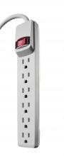 Southwire 41435 - POWERSTRIP- 2-PACK- 6 OUTLET 2.5' CORDS
