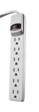 Southwire 41434 - POWERSTRIP- 6 OUTLET 6' CORD