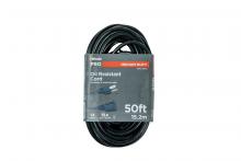 Southwire 982452 - CORD SET- 14/3 50' SJTOW BLACK
