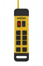Southwire 5148 - POWERSTRIP- YJ 8-OUT METAL 2.4USB 6'