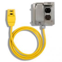 Southwire 14880229-6 - GFCI- 50' RIGHT ANGLE TRICORD TAP