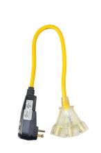 Southwire 2814 - YELLOW JACKET- 12/3 2' SJTW RIGHT ANGLE