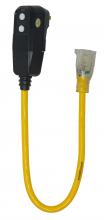 Southwire 2877 - YELLOW JACKET- 12/3 2' SJTW 15 AMP GFCI