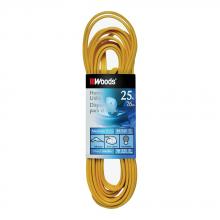 Southwire 831 - CORD SET- 16/3 25' SPT-2 YELLOW NON UL