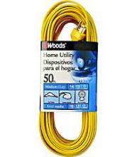 Southwire 832 - CORD SET- 16/3 50' SPT-2 YELLOW NON UL