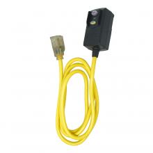 Southwire 2879 - YELLOW JACKET- 14/3 6' SJTW 15 AMP GFCI