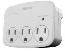 Southwire 41034 - SURGE- WALL 3 OUTLET SURGE TAP 1000J