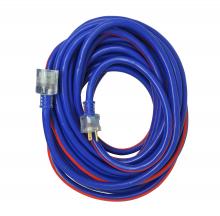 Southwire 35227408 - EXTCORD- 14/3 SJTW 15' BLACK 3OUTLET W
