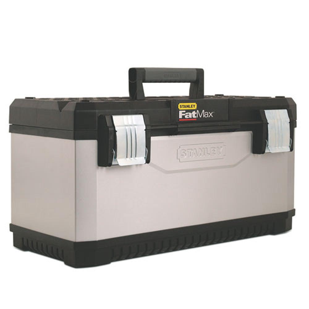 23 in FATMAX(R) Gray Metal Plastic Toolbox<span class=' ItemWarning' style='display:block;'>Item is usually in stock, but we&#39;ll be in touch if there&#39;s a problem<br /></span>