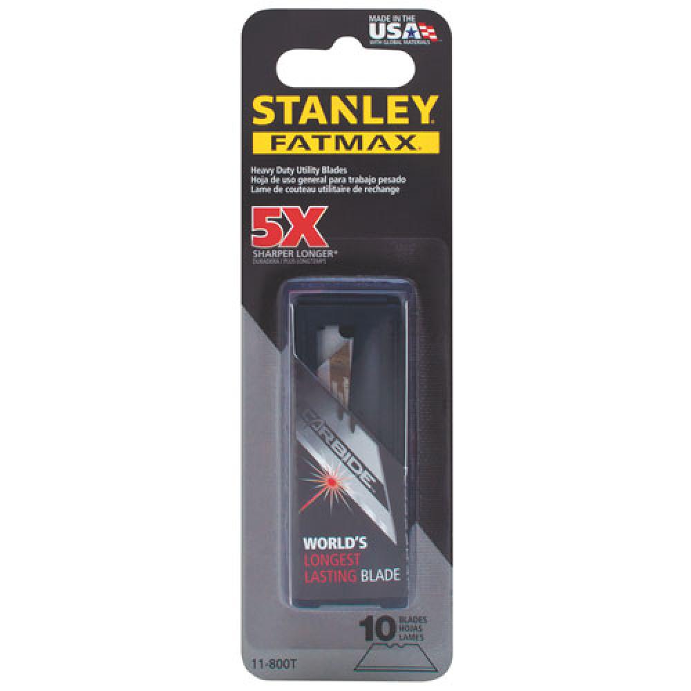 10 pk FATMAX(R) Carbide Utility Blades<span class=' ItemWarning' style='display:block;'>Item is usually in stock, but we&#39;ll be in touch if there&#39;s a problem<br /></span>