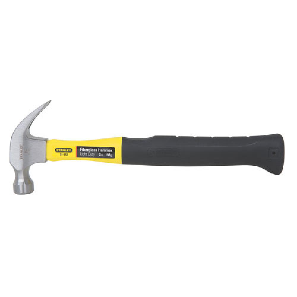 7 oz Curved Claw Fiberglass Nailing Hammer<span class=' ItemWarning' style='display:block;'>Item is usually in stock, but we&#39;ll be in touch if there&#39;s a problem<br /></span>