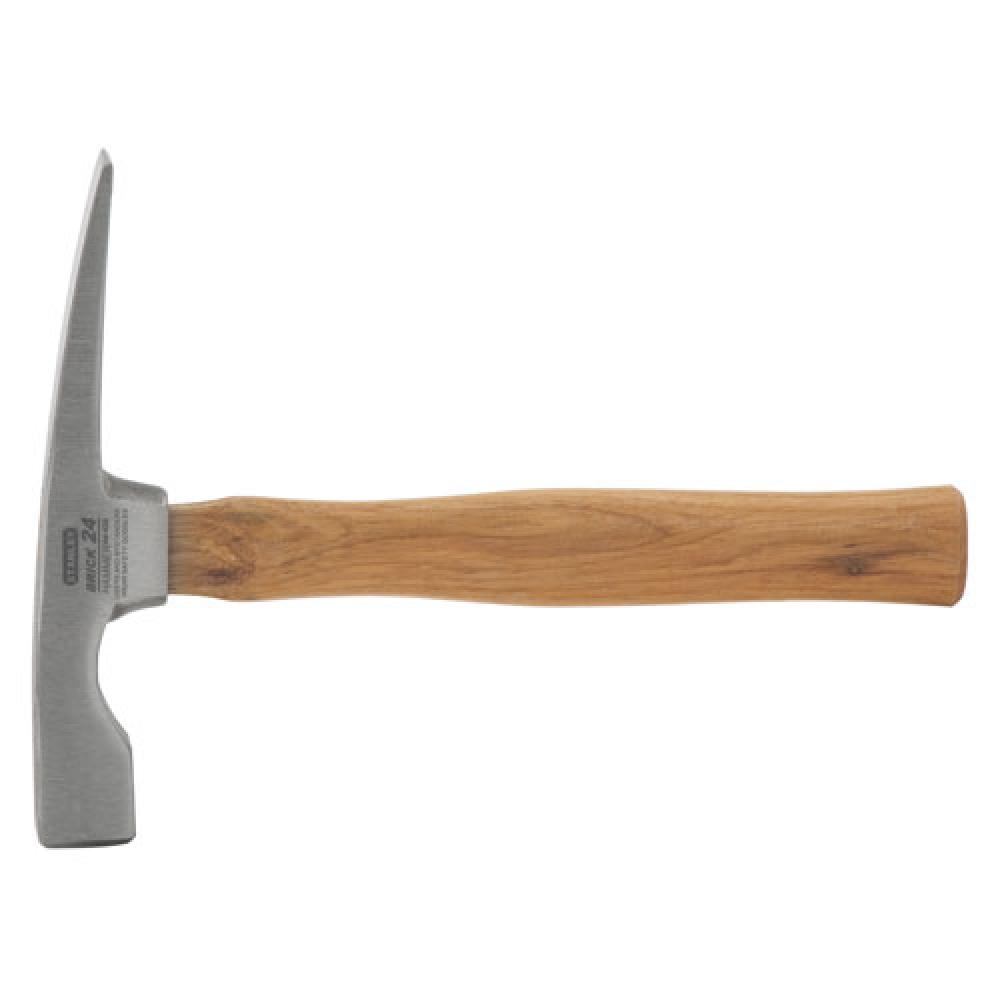24 oz Hickory Handle Bricklayerâ€™s Hammer<span class=' ItemWarning' style='display:block;'>Item is usually in stock, but we&#39;ll be in touch if there&#39;s a problem<br /></span>