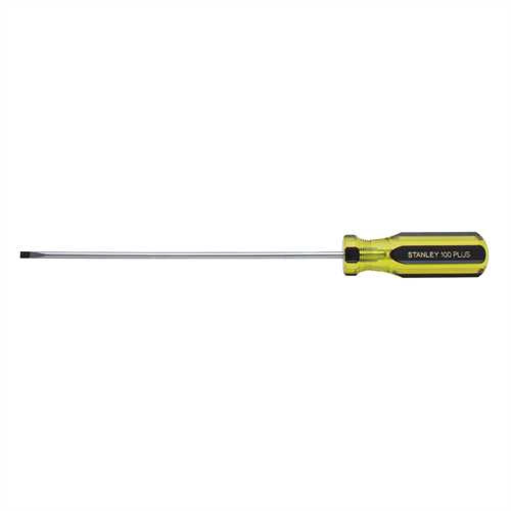 1/8 in x 6 in 100 Plus(R) Extra Light Blade Cabinet Tip Screwdriver<span class=' ItemWarning' style='display:block;'>Item is usually in stock, but we&#39;ll be in touch if there&#39;s a problem<br /></span>