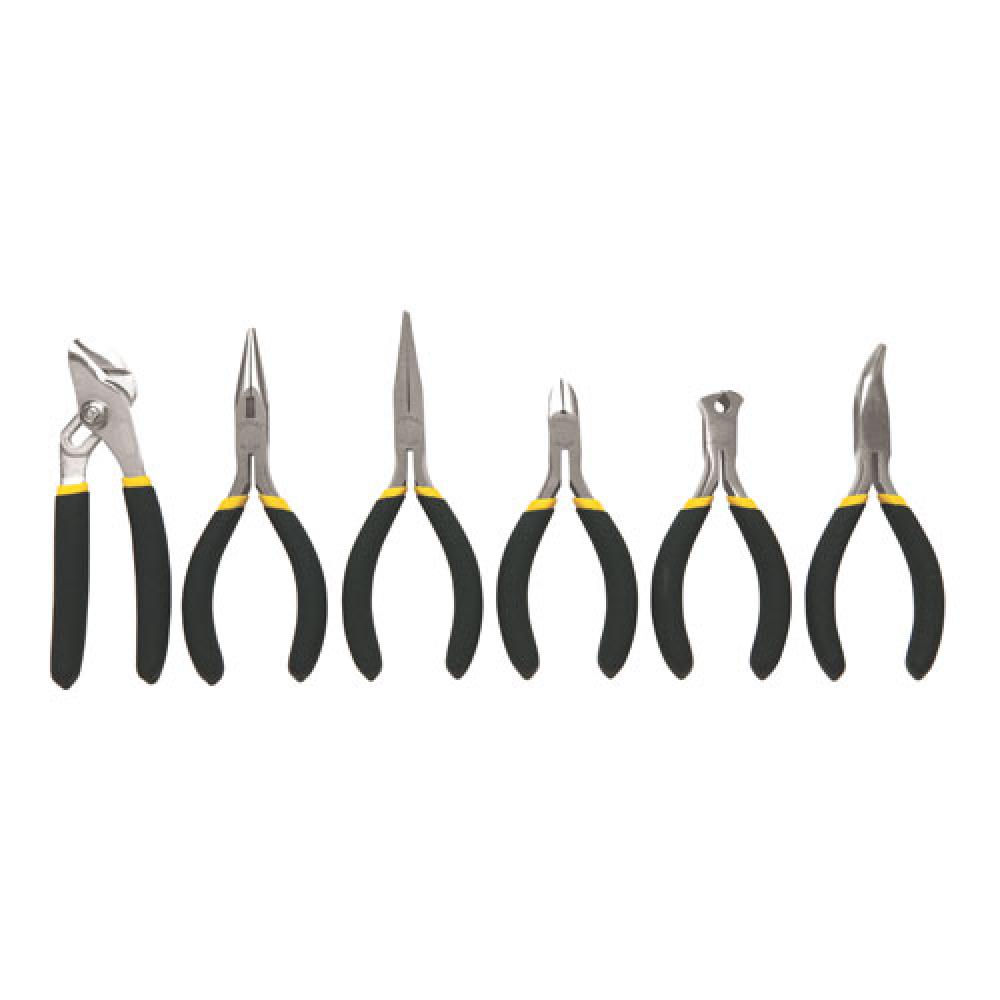 6 pc Bi-Material Mini Plier Set<span class=' ItemWarning' style='display:block;'>Item is usually in stock, but we&#39;ll be in touch if there&#39;s a problem<br /></span>
