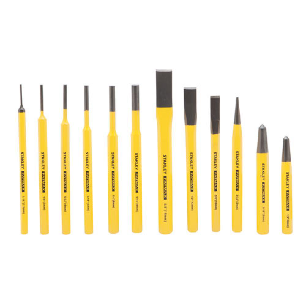 12 pc FATMAX(R) Punch and Chisel Set<span class=' ItemWarning' style='display:block;'>Item is usually in stock, but we&#39;ll be in touch if there&#39;s a problem<br /></span>