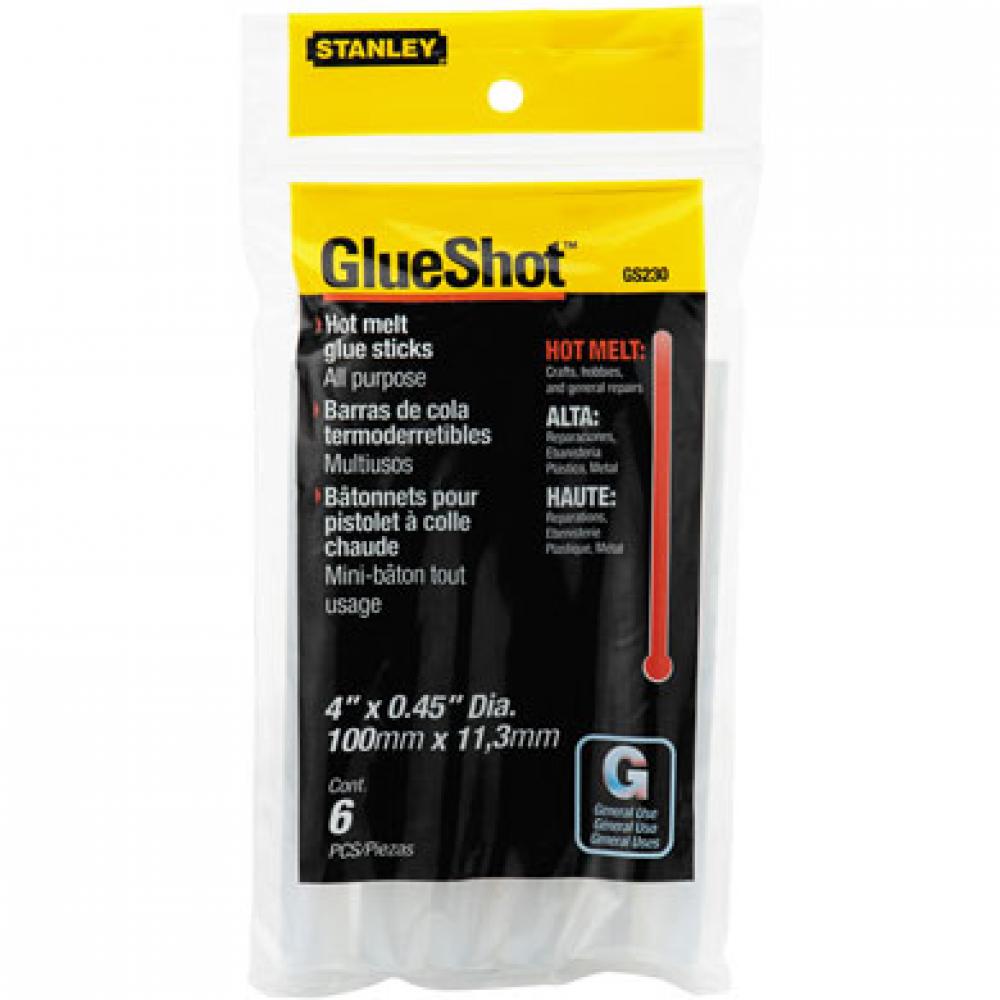 6 pk 7/16 in x 4 in All Purpose Standard Clear Glue Sticks<span class=' ItemWarning' style='display:block;'>Item is usually in stock, but we&#39;ll be in touch if there&#39;s a problem<br /></span>
