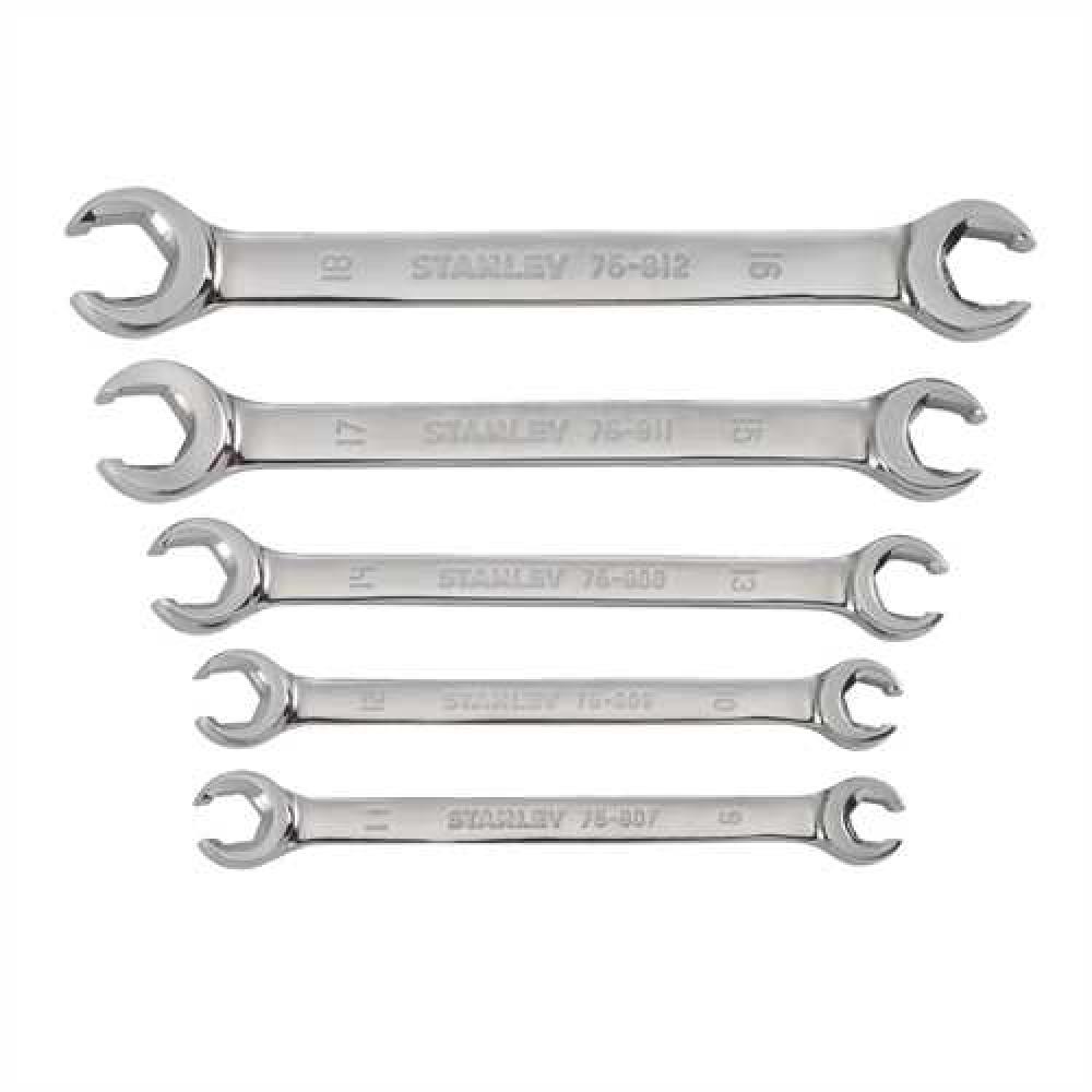 Stanley 5 pc Flare Nut Wrench Set - MM<span class=' ItemWarning' style='display:block;'>Item is usually in stock, but we&#39;ll be in touch if there&#39;s a problem<br /></span>