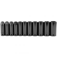 Stanley 97-125 - 11 pc 1/2 in Drive Deep Impact Socket Set