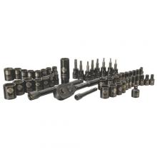 Stanley STMT71649 - 50 pc Black Chrome Socket Set