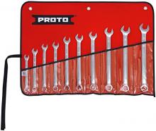Proto J1200MHASDT500 - 10PC METRIC FP 6 PT COMB ASD WR SET